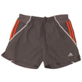 Adidas Short de bain pour homme en polyester color block gris moyen