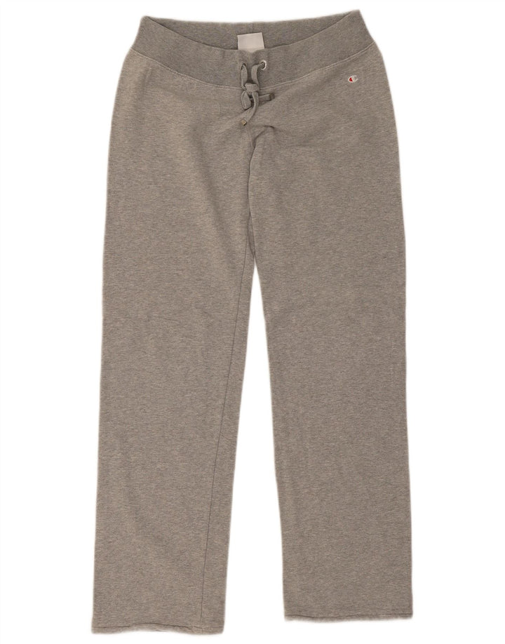 Champion Womens Heritage Classics Tracksuit Trousers UK 12 Medium Grey