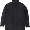 INVICTA Mens Windbreaker Jacket UK 40  Large Navy Blue Cotton | Vintage Invicta | Thrift | Second-Hand Invicta | Used Clothing | Messina Hembry 