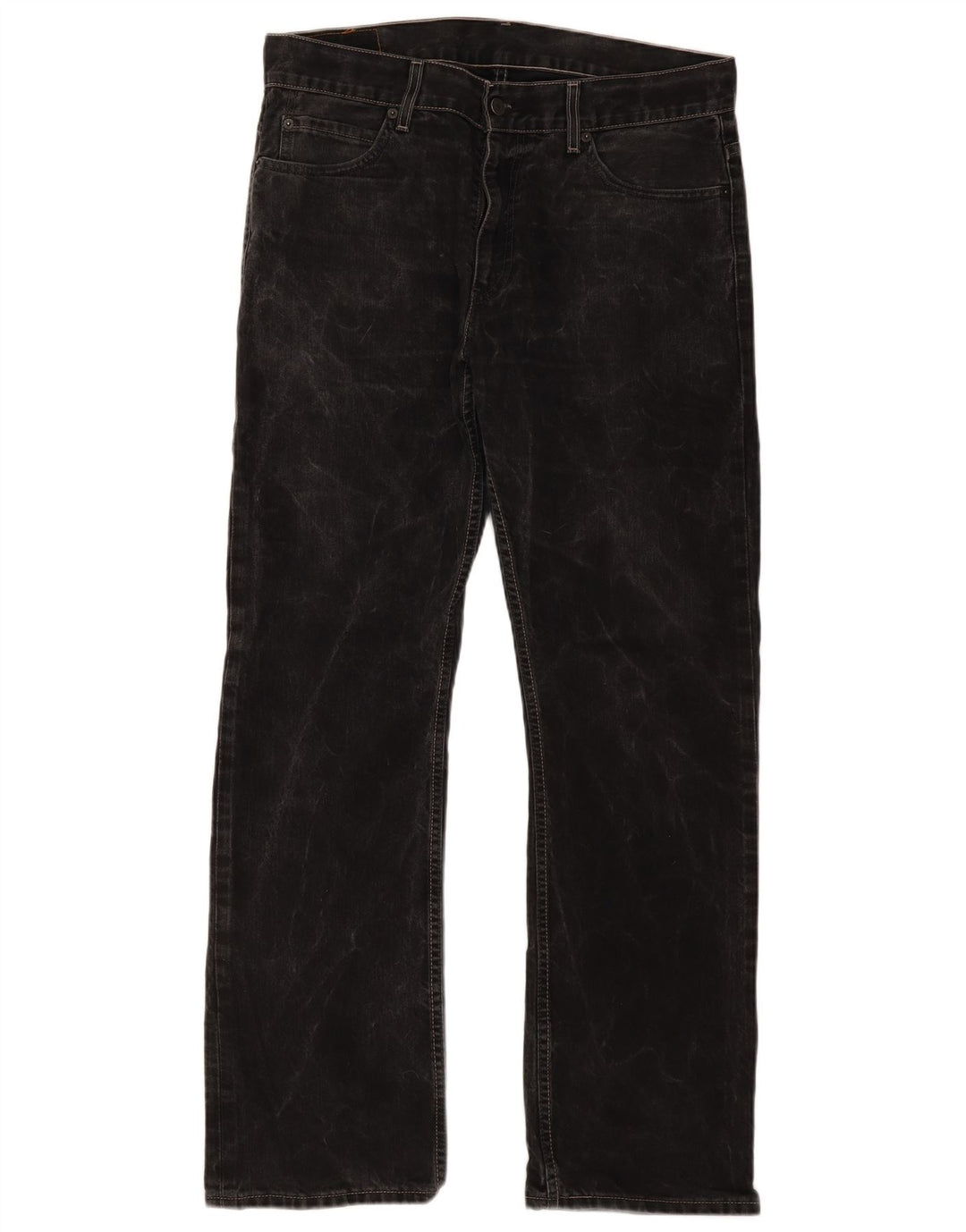 Levi's Mens 506 Straight Jeans W36 L32 Black