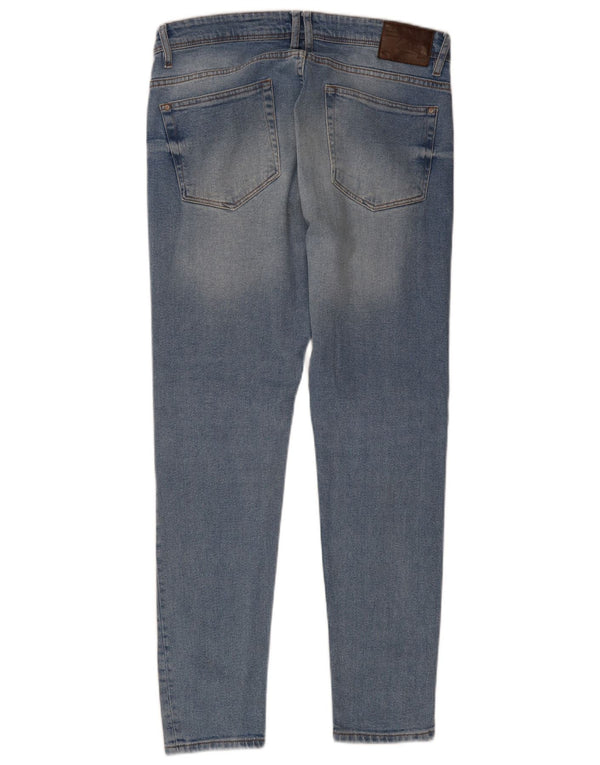 Мужские джинсы скинни Zara EU 44, большие W34 L30, синие, хлопок