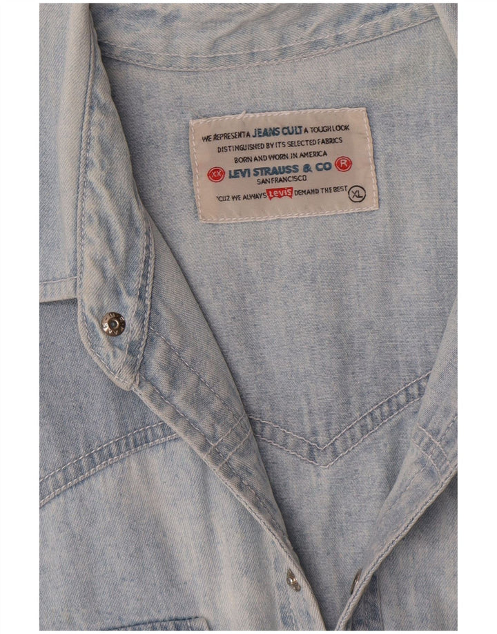 Levi's Herren Jeanshemd XL Blau