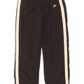 Pantaloni della tuta da donna Nike US 8/10 Medium Black Colourblock poliestere