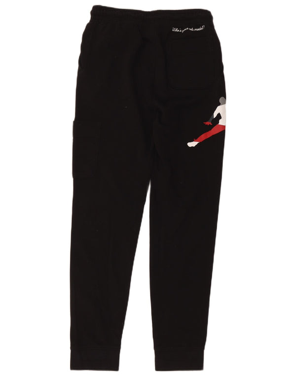 Jordan Girls Graphic Cargo Tracksuit Trousers Joggers 13-14 Years XL Black