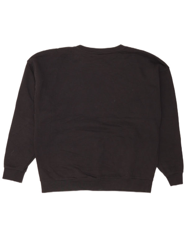 Nike Mens Loose Fit Sweatshirt Jumper Small Black Cotton