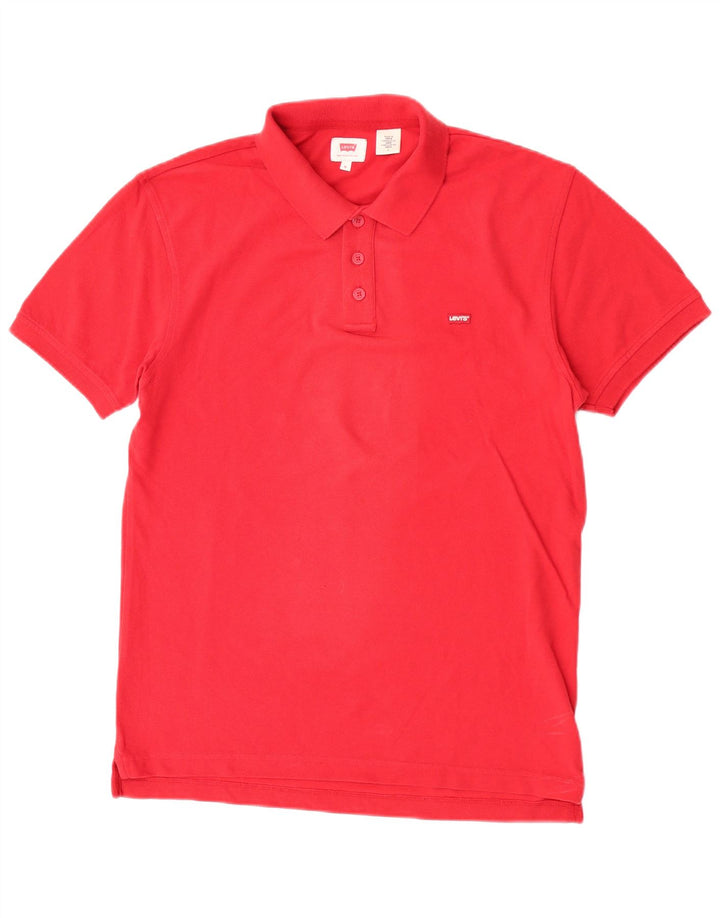 Męska koszulka polo Levi's, kolor średni, czerwony