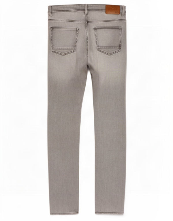Hugo Boss Γυναικείο Slim Jeans W34 L34 Γκρι βαμβακερό