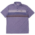 Under Armour Polo Homme Large Bleu Rayé