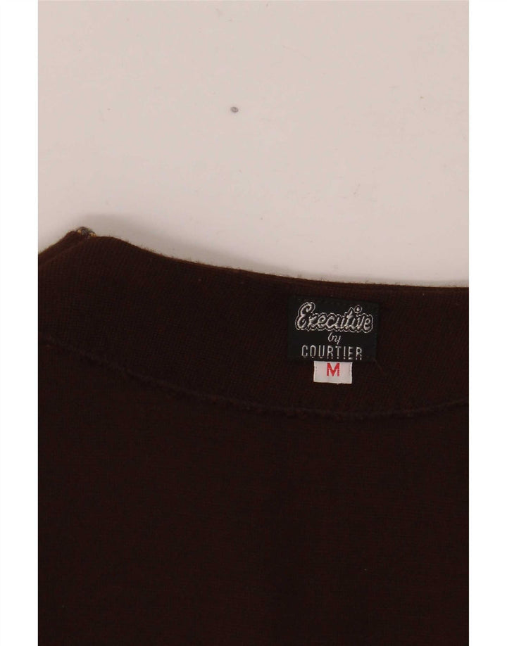 Chaleco vintage para hombre marrón medio