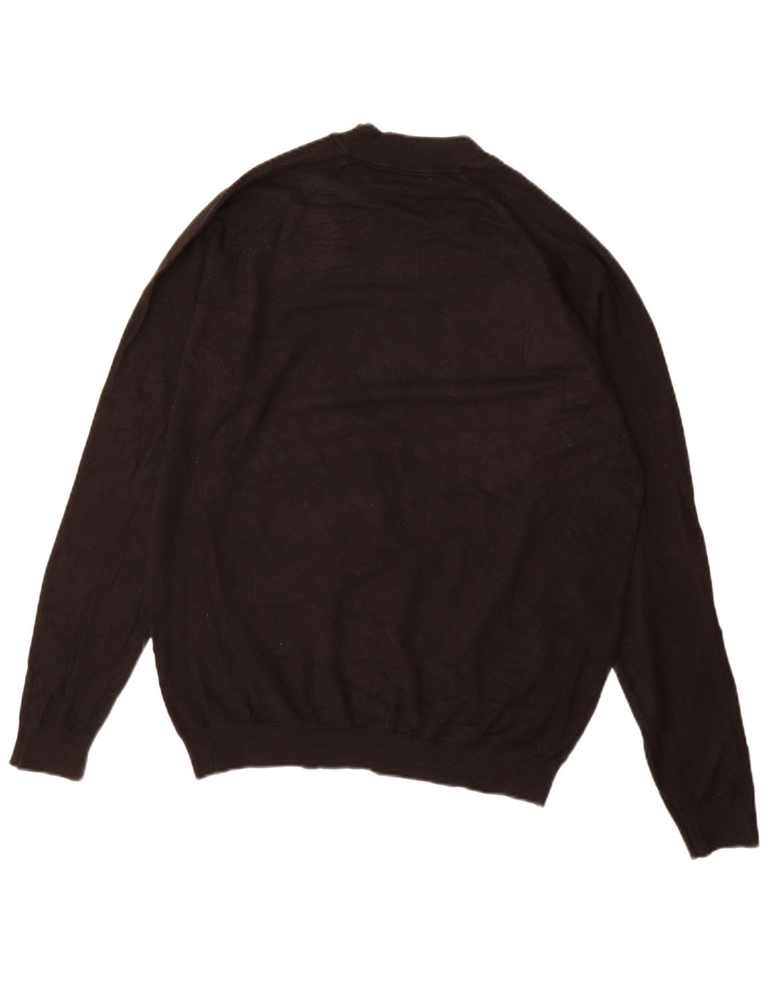 Zara Homme Pull Col Roulé Pull Large Noir Viscose