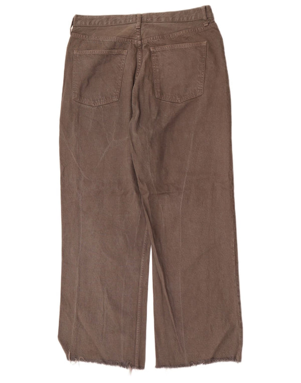 Zara Womens High Waist Jeans EU 42 Large W32 L29 Grey