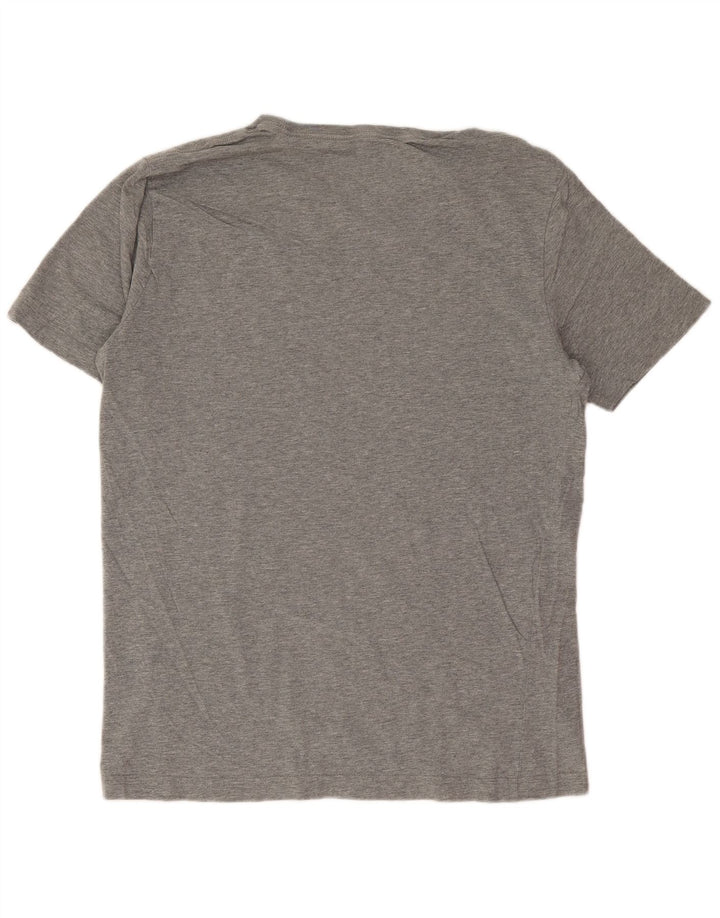 Puma T-Shirt Homme Gris Moyen Moucheté Coton