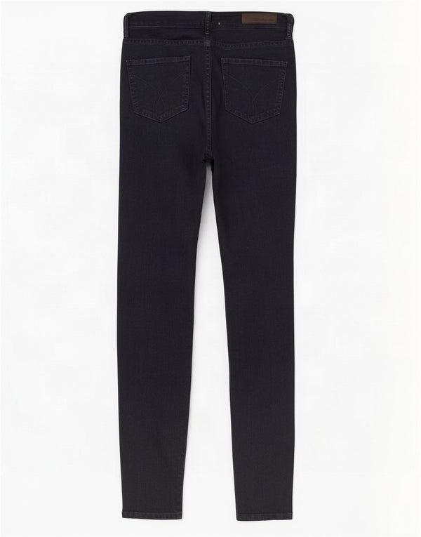Jeans skinny Calvin Klein pentru femei cu jambiere W27 L28 bumbac bleumarin