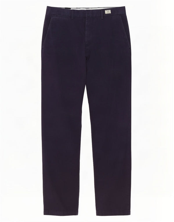 Tommy Hilfiger Herren gerade Chinohose W32 L32 Marineblau Baumwolle