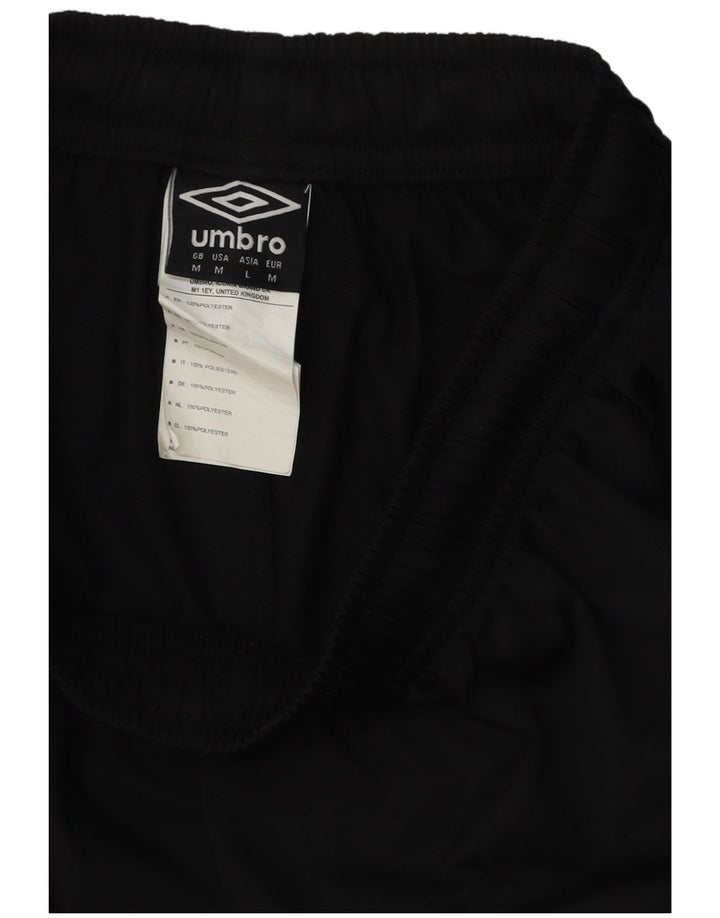 UMBRO Sportshorts til mænd Medium Sort Colourblock Polyester