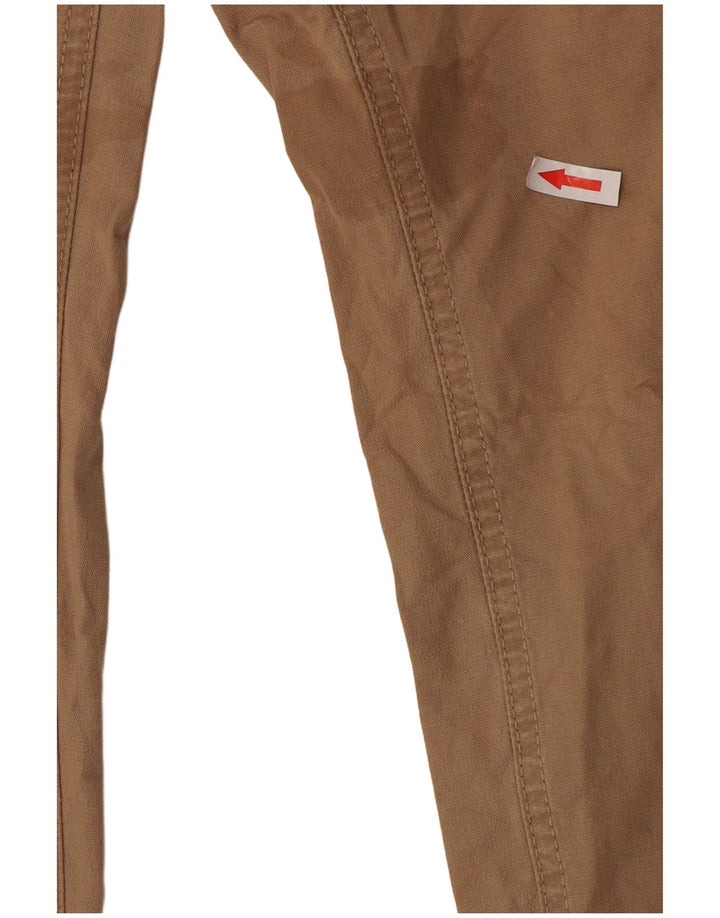Superdry Mens Slim Cargo Trousers W30 L32 Beige Cotton