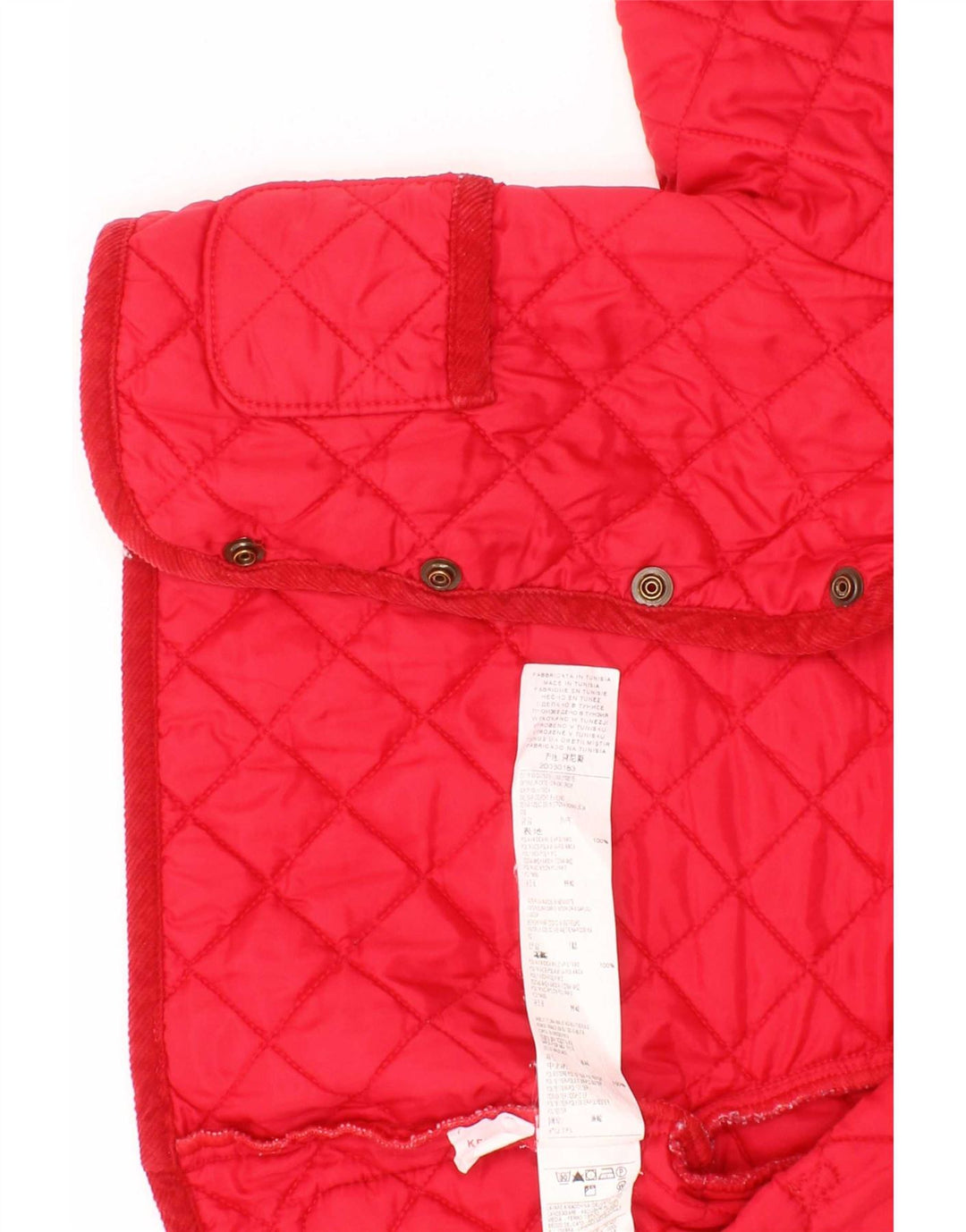Benetton Steppjacke für Jungen, 6–9 Monate, Rot, Polyamid