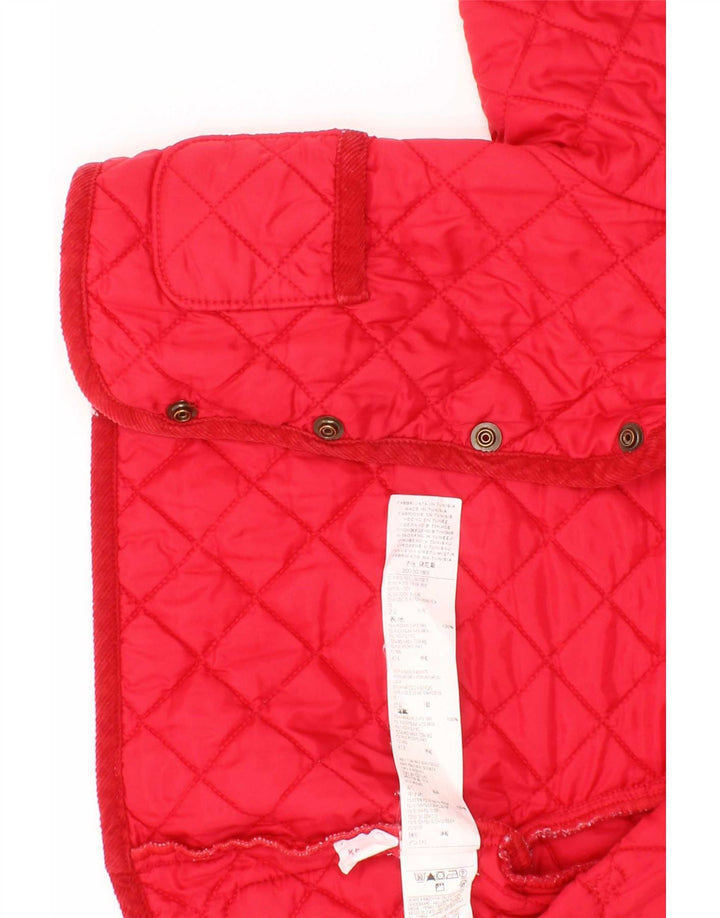 Benetton Steppjacke für Jungen, 6–9 Monate, Rot, Polyamid
