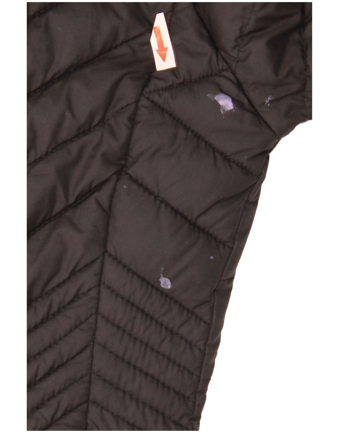 Columbia Womens Hooded Padded Coat UK 14 Medium Black Polyester