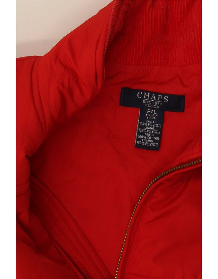 Gilet căptușit pentru femei Chaps UK 16, mare, roșu, poliester