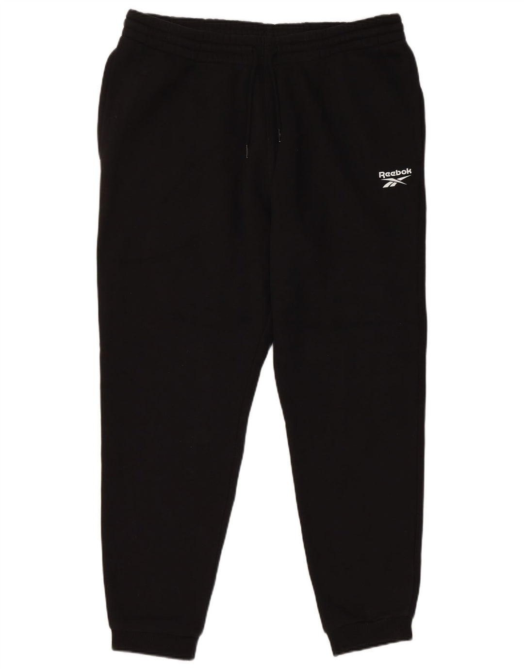 Reebok Mens Tracksuit Trousers Joggers Small  Black Cotton