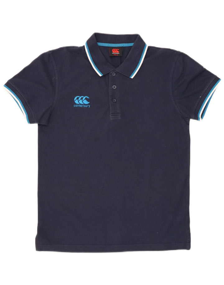 CANTERBURY Poloshirt til mænd Medium Navyblå polyester