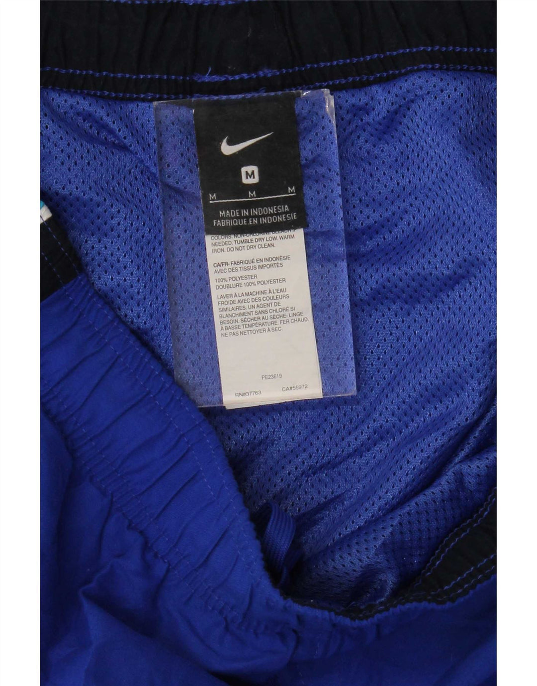 Nike Sportsshorts til mænd Medium Blue Colourblock Polyester