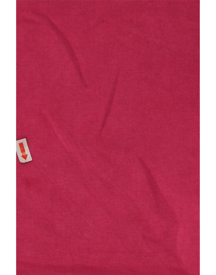 JACK WILLS Felpa oversize da donna Maglione UK 14 Cotone rosa medio