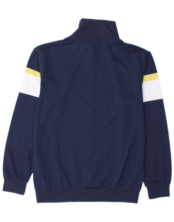 Giacca da tuta da uomo Kappa in poliestere color block medio blu navy