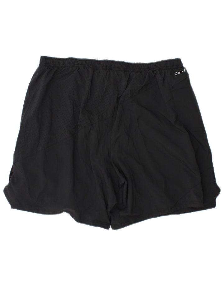 Nike Mens Dri Fit Sport Shorts XL  Black Polyester