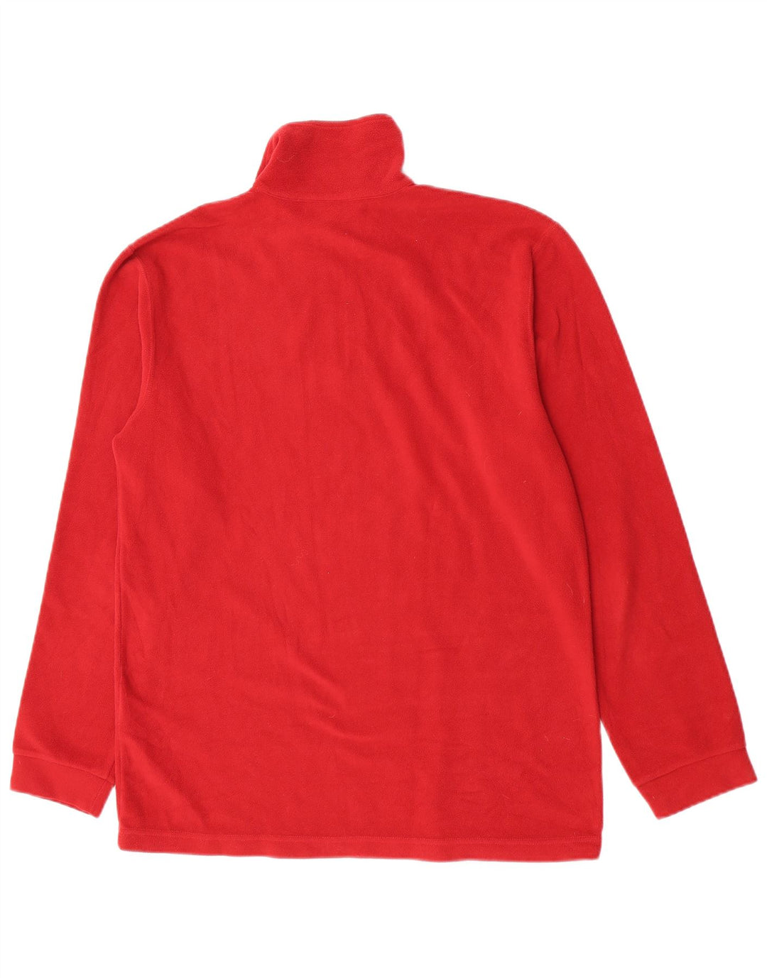 Jumper masculino Champion de lã com zíper e gola XL poliéster vermelho