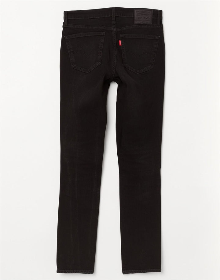 Levi's Mens 511 Slim Jeans W32 L34 Μαύρο βαμβακερό