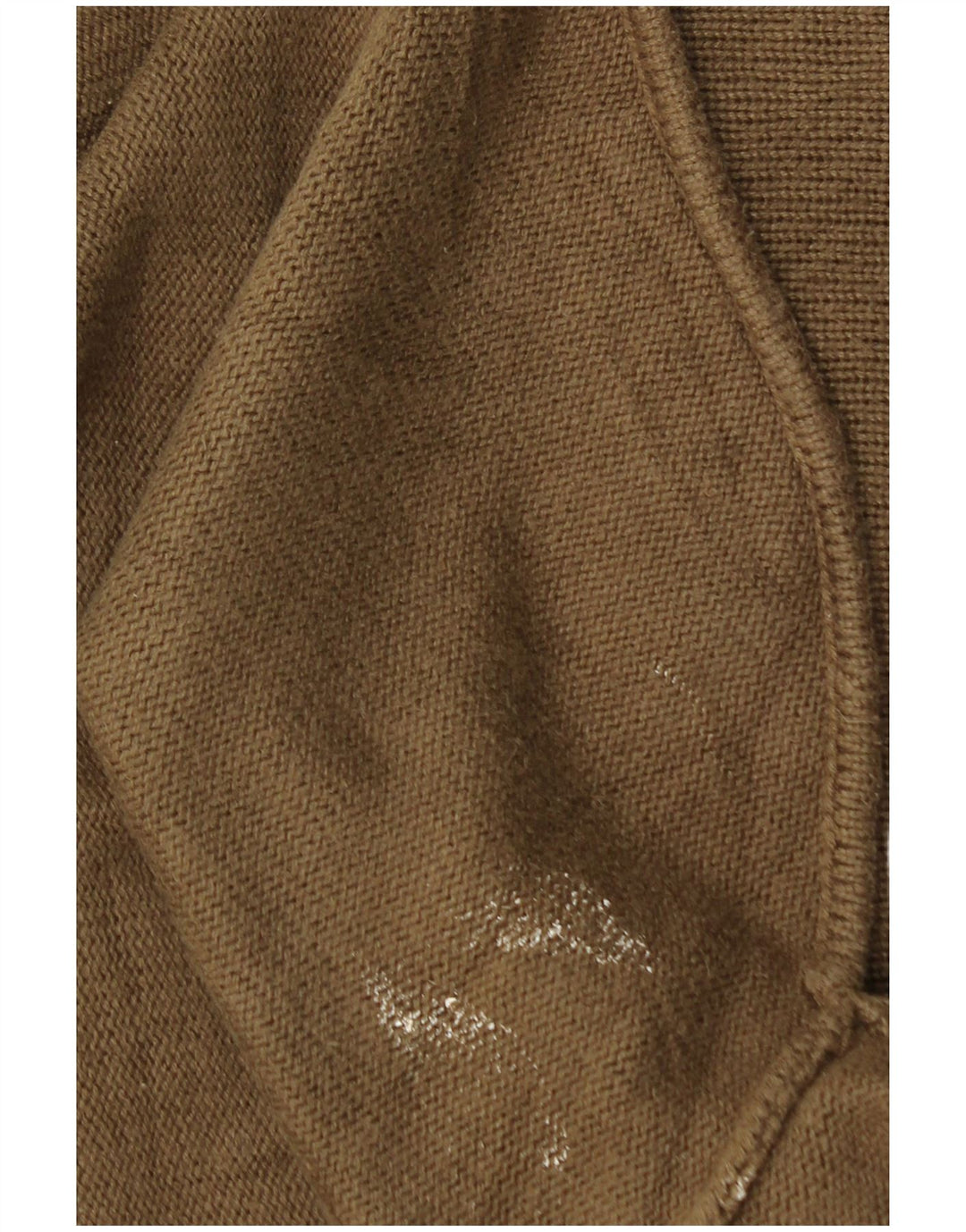 Michael Kors Womens Boat Neck Jumper Sweater UK 14 Medium Khaki