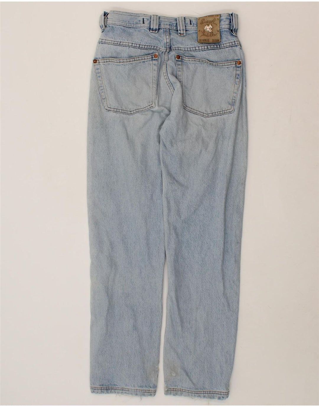 DIESEL Mens Straight Jeans W27 L28 Blue Cotton Vintage Diesel and Second-Hand Diesel from Messina Hembry 
