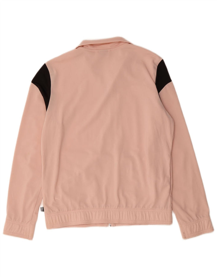 PUMA Herren-Trainingsanzug-Oberteil, Jacke, klein, rosa, Farbblock-Polyester