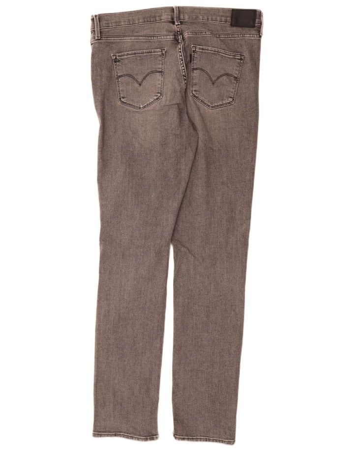 Levi's Damen 312 Shaping Slim Jeans W31 L32 Graue Baumwolle