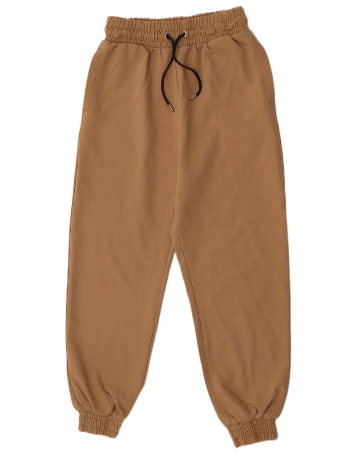 Zara Damen-Trainingshose, Jogginghose, UK 12, Mittelbraun, Polyester