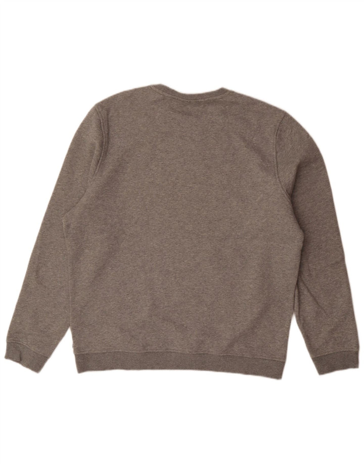 Calvin Klein Mens Golf Sweatshirt Jumper XL Grey Flecked Cotton