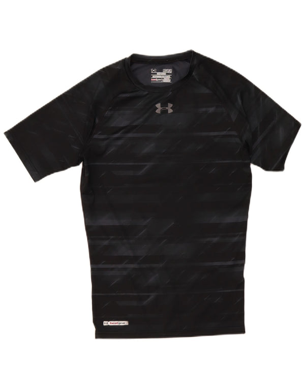 Maglietta Under Armour da uomo Heat Gear Top grigio medio gessato
