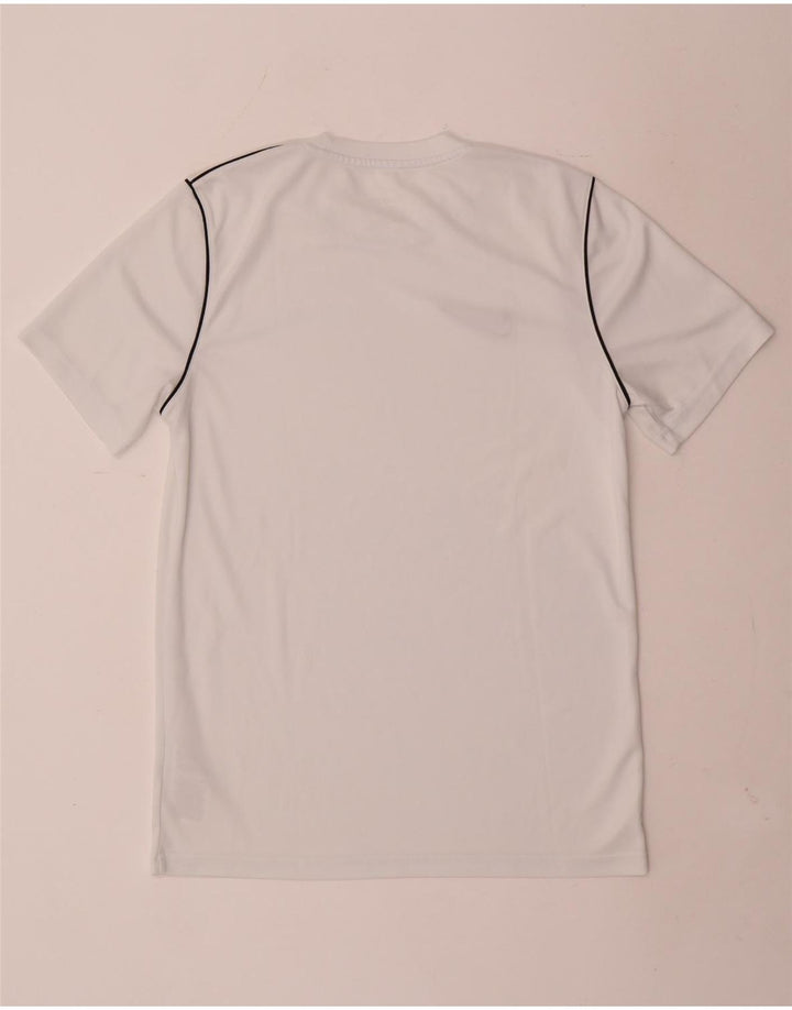 Nike Mens Dri Fit T-Shirt Top Medium White Polyester