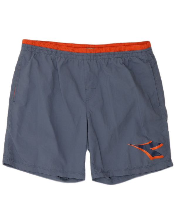 Diadora Short de Bain Graphique 2XL Homme Bleu Marine Colorblock Polyamide