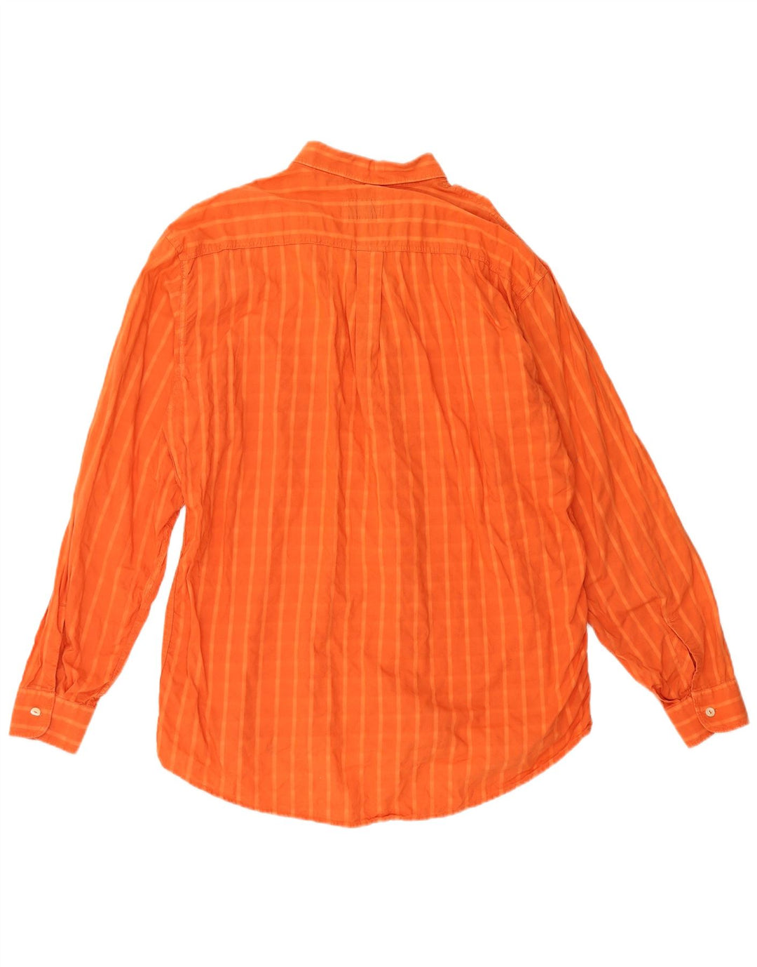 Levi's herreskjorte XL orange ternet bomuld