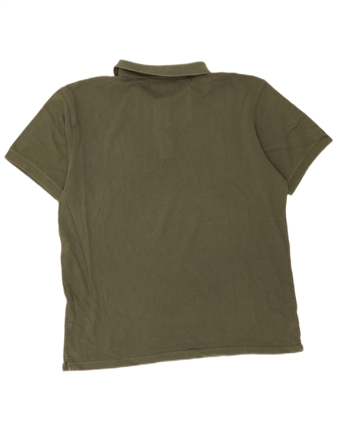 Marlboro Classics Mens Polo Shirt 3XL Khaki Cotton