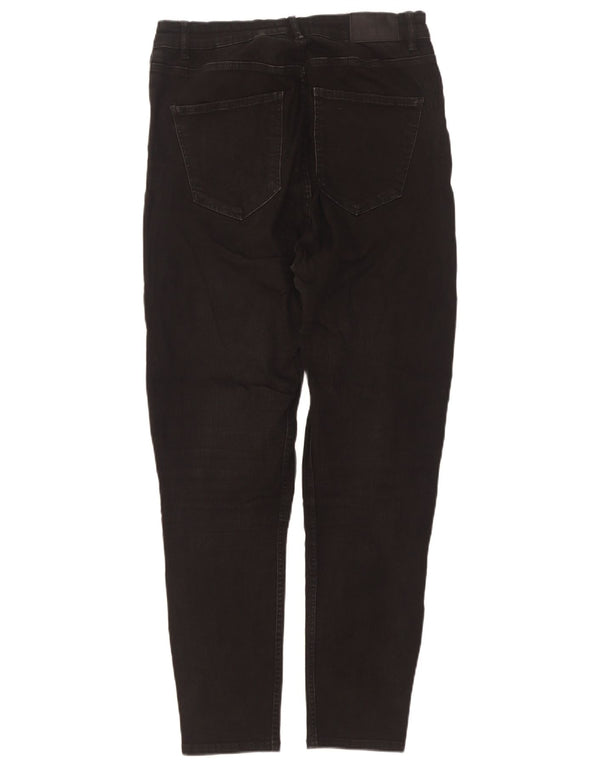 Zara Womens Skinny Jeans EU 44 XL W34 L30 Black