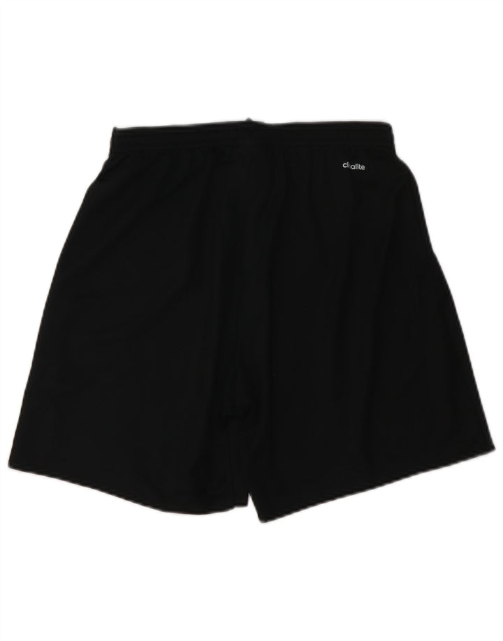 Pantaloni scurți sport Climalite ADIDAS pentru bărbați, poliester negru mic