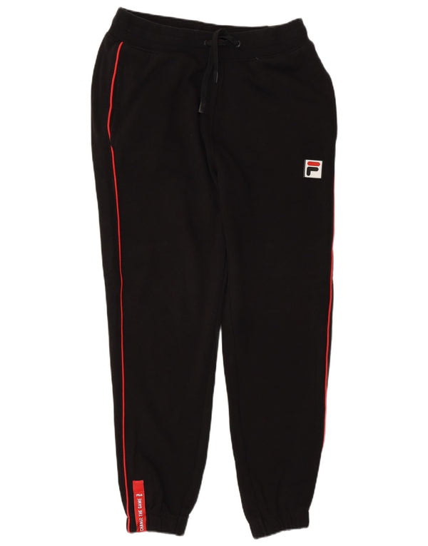 Fila Homme Pantalon De Survêtement Joggers XS Noir Rayé Coton