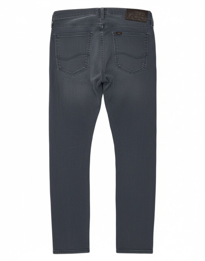 LEE Womens Skinny Jeans W31 L32 Blue Cotton