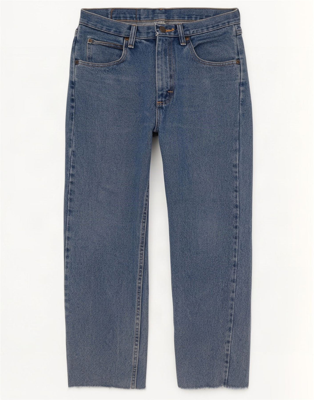 Jeans dritti da uomo Wrangler W31 L27 cotone blu