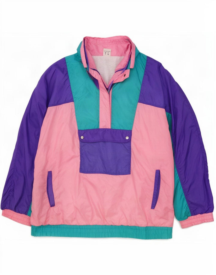 Superior Veste de survêtement pour femme IT 56 4XL Multicolore Colourblock
