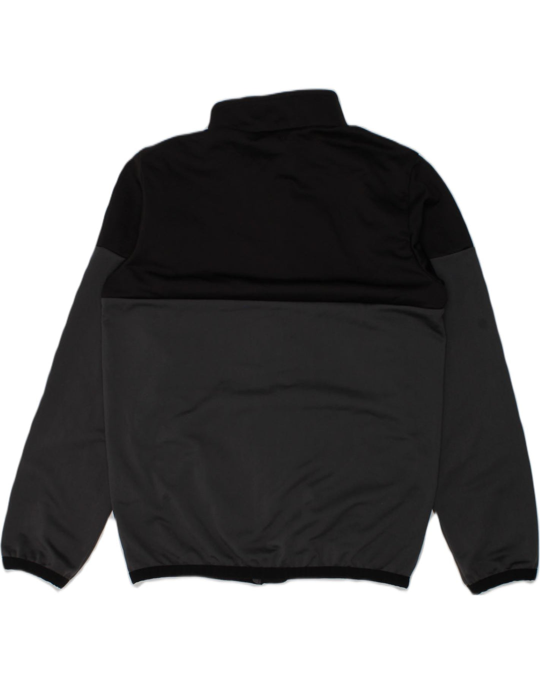 PUMA Boys Tracksuit Top Jacket 9-10 Years Black Colourblock Polyester | Vintage Puma | Thrift | Second-Hand Puma | Used Clothing | Messina Hembry 
